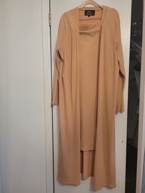 Nina Parker Maxi Skirt With Matching Long Cardigan